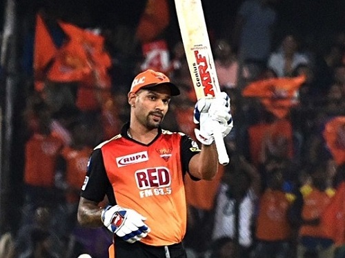 Shikhar Dhawan Sunrisers Hyderabad