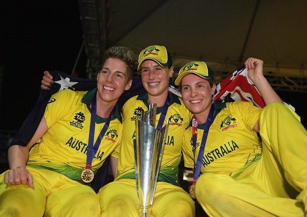 Australia women beat England to win 4th ICC women t20 world cup