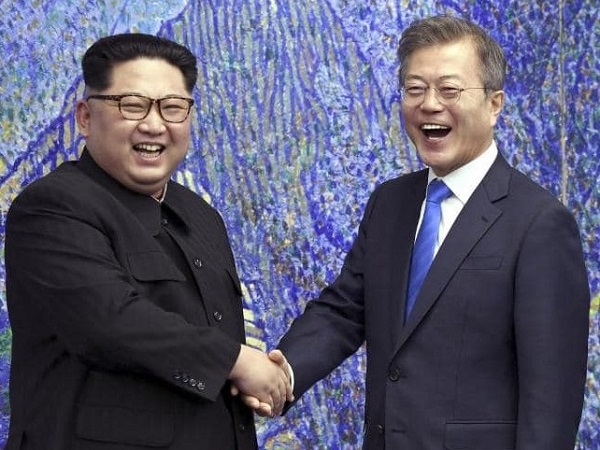 North Korea boss Kim Jong-un and South Korea President Moon Jae-in bid together for 2032 Olympics
