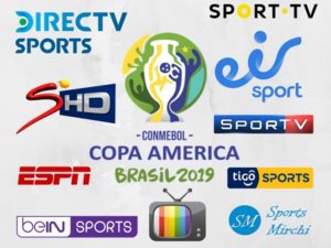 Copa America 2019 Broadcasting networks, tv channels.