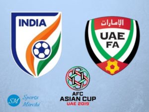 India vs UAE 2019 Asian Cup football match