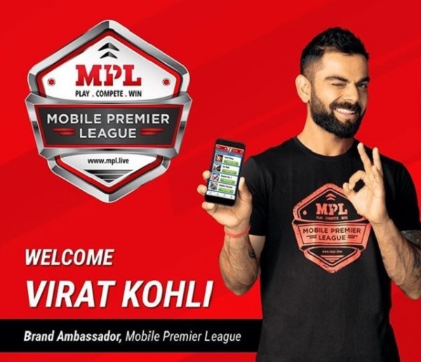 Virat Kohli becomes brand ambassador of Mobile Premier League at 12 crore INR deal