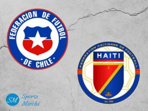 Chile vs Haiti football match photo by sportsmirchi