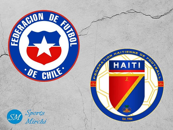 Chile vs Haiti football match photo by sportsmirchi