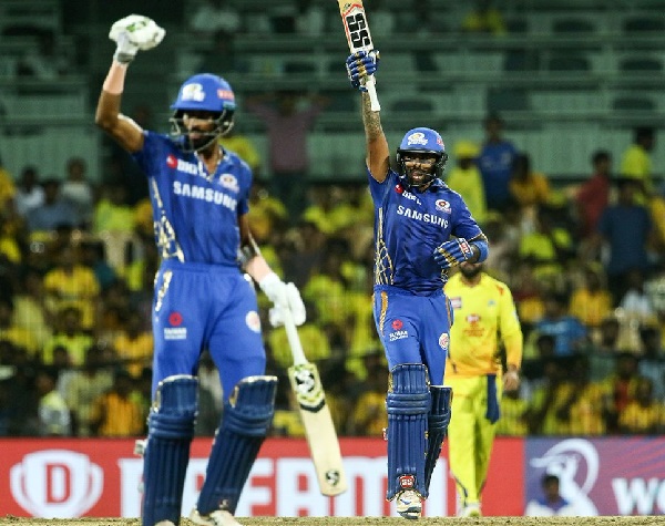 Mumbai Indians won first qualifier to qualify for IPL 2019 final