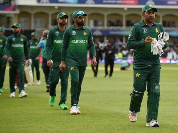 Pakistan cricket team all-out for 105 score against West Indies in 2019 world cup.