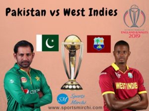 Pakistan vs West Indies 2019 cricket world cup match photo.