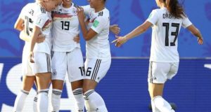 Germany beat Nigeria 3-0 to enter 2019 Women’s world cup quarterfinals
