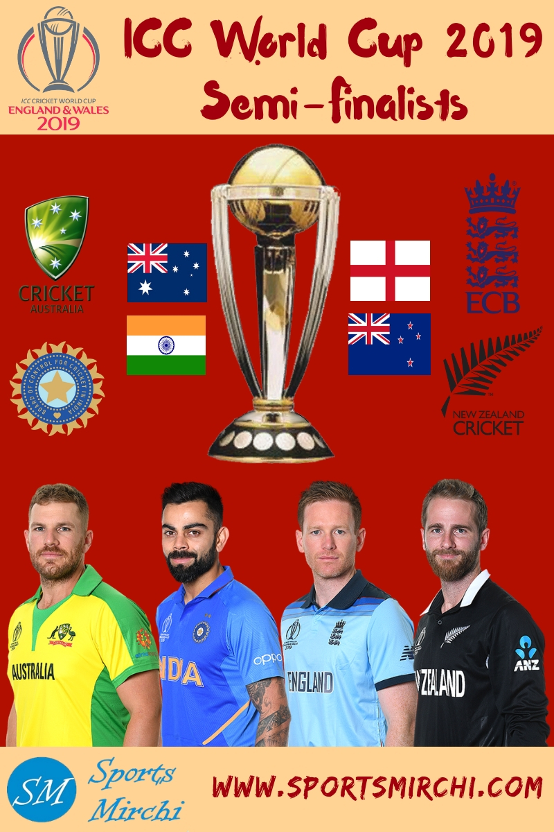 ICC World Cup 2019 Semi-Final Teams