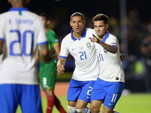 Philippe Coutinho scored two goals against Bolivia in 2019 Copa America.