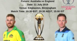 Australia vs England: 2019 world cup semi-final schedule, time, venue