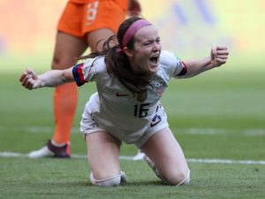 Rose Lavelle scored in 2019 FIFA women's world cup final