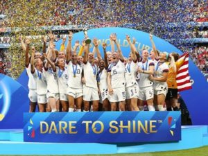USA won 2019 FIFA Women's World Cup.