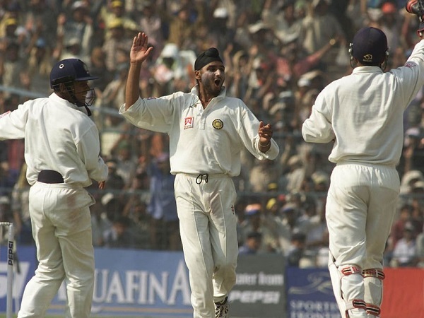 Harbhajan Singh first Indian bowler to take hat-trick in test cricket