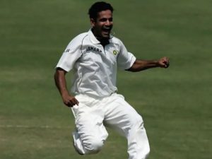 Irfan Pathan took hat-trick against Pakistan in test match at Karachi in 2006