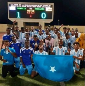 Somalia beat Zimbabwe to win first ever football world cup qualifier match