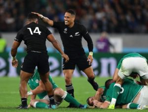 New Zealand beat Ireland in 2019 rugby world cup quarterfinal