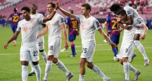 Bayern Munich thrashed Barcelona 8-2 in the UCL quarterfinal
