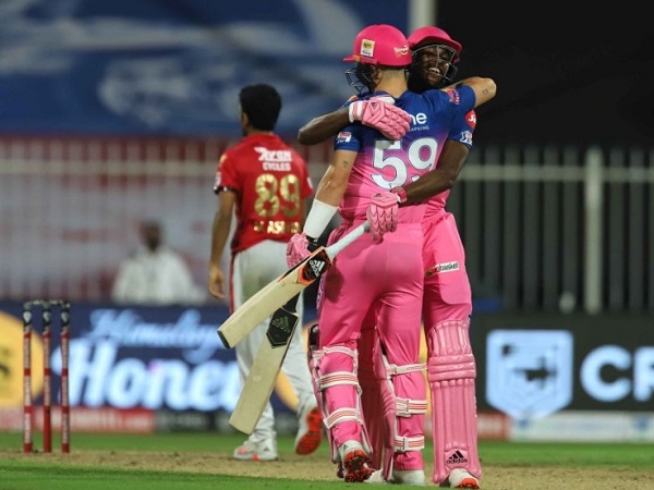 Rajasthan Royals beat Kings XI Punjab in IPL 2020 at Sharjah while chasing historic 224 runs