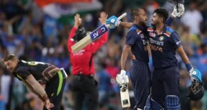 Hardik Pandya hits 2 sixes in last over as India beat Australia in 2nd T20 t20 win series