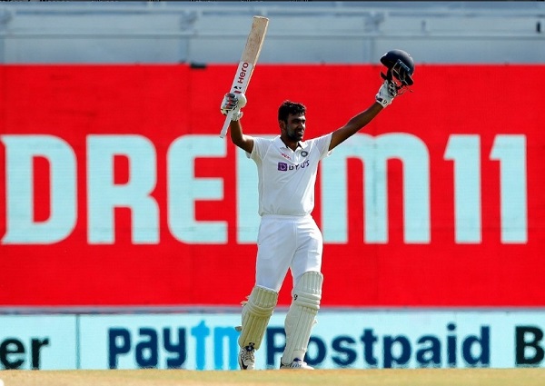 Ravichandran Ashwin scored hundred against England in Chennai