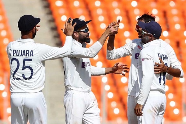 India won test series against England in Ahmedabad 2021