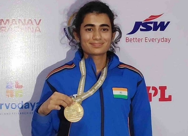 Yashaswini Deswal wins India’s 1st gold medal at Shooting World Cup