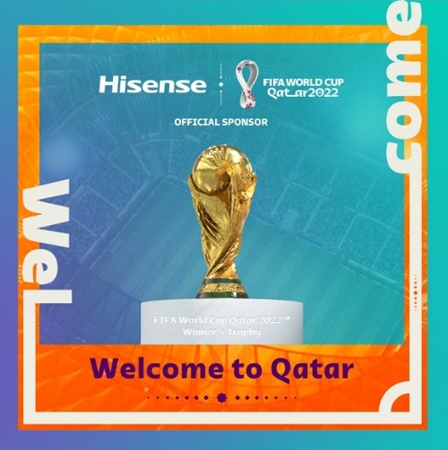 Hisense official sponsor of FIFA World Cup 2022 Qatar