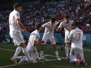 Spain qualified for Euro 2020 Quarter-finals defeating Croatia