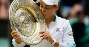 Ashleigh Barty first Australian woman to win Wimbledon singles grand slam title in 41 years