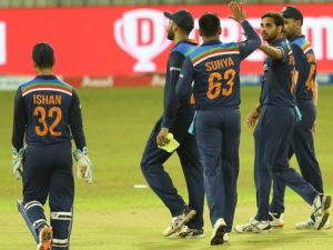 India won first t20 against Sri Lanka 2021