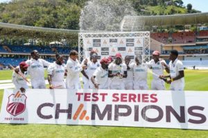 West Indies won test series against England 2022