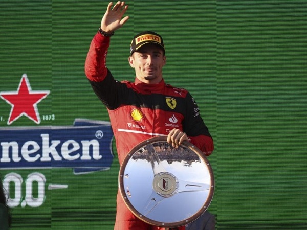 Charles Leclerc wins Australian GP 2022