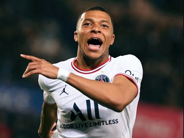 Kylian Mbappe plays for PSG