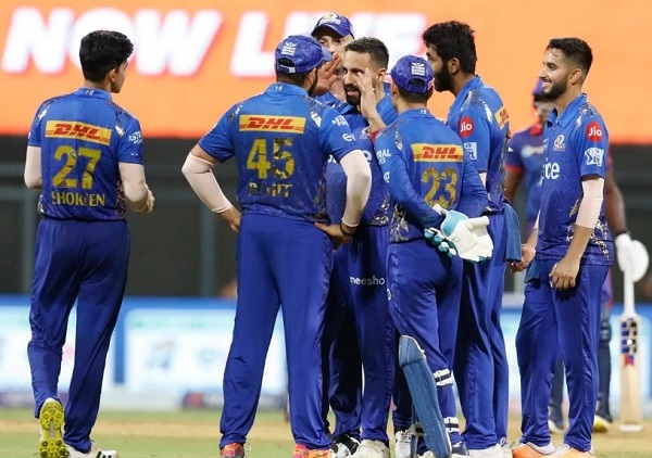 Mumbai Indians beat Delhi Capitals in IPL 2022