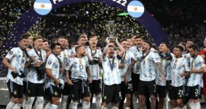 Argentina thrashed Italy 3-0 to win Finalissima