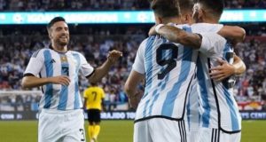 Messi scored twice as Argentina beat Jamaica in friendly clash ahead of FWC 2022