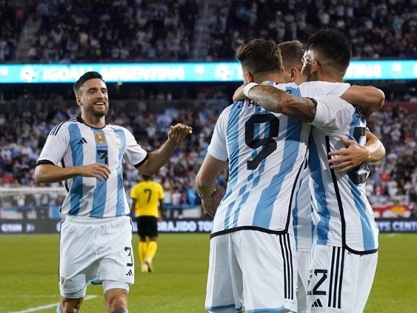 Argentina won by 3-0 against Jamaica in September 2022