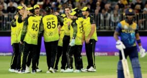 T20 WC 2022: Stoinis smashed fastest T20I fifty as Australia beat Sri Lanka