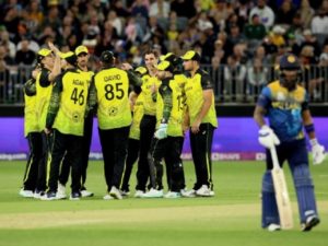Australia won by 7 wickets against Sri Lanka in T20 world cup 2022