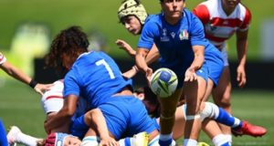 Italy beat Japan women’s to seal Rugby World Cup 2022 playoff berth