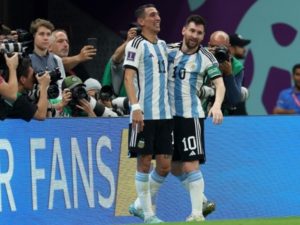 Argentina beat Mexico in 2022 FIFA world cup