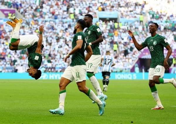 Saudi Arabia beat Argentina in 2022 World Cup