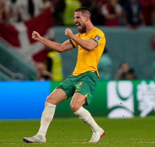 Australia beat Denmark to reach World Cup 2022 round of 16
