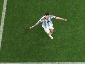 Lionel Messi wins FIFA World Cup Trophy in 2022
