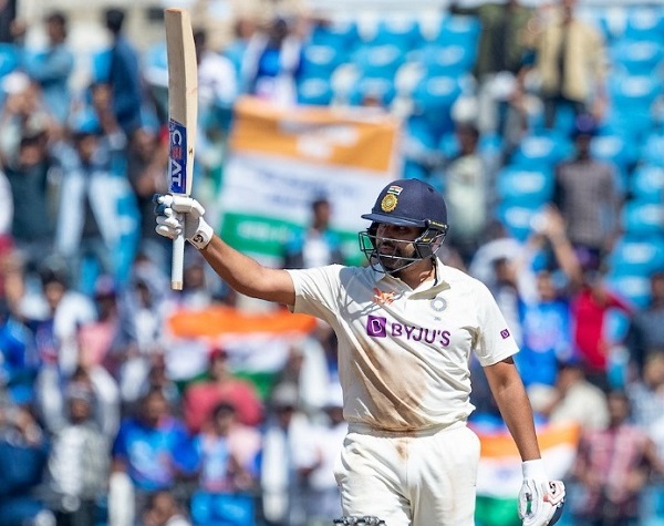 Rohit Sharma scored hundred Australia in first test at Nagpur 2023