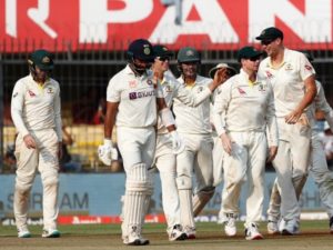 India all out for 163 runs in Indore test against Australia 2023