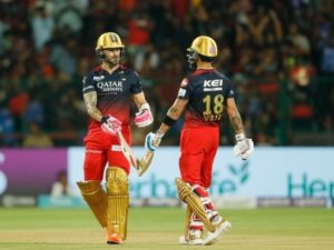 Royal Challengers Bangalore beat Mumbai Indians by 8 wickets in IPL 2023