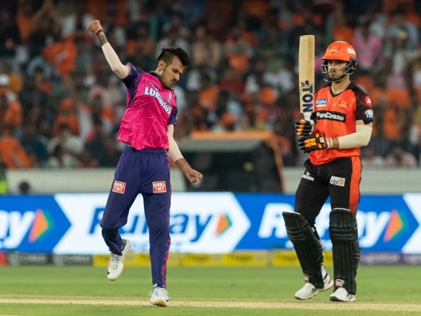 Yuzvendra Chahal took 4 wickets against SRH in IPL 2023