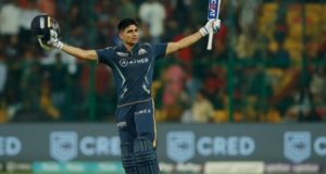 Gill scored his 3rd ton in IPL 2023 season to get Gujarat Titans into final